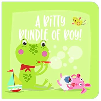 Board book A Bitty Bundle of Boy-A Cuddle-Up Book for a Newborn Boy Book