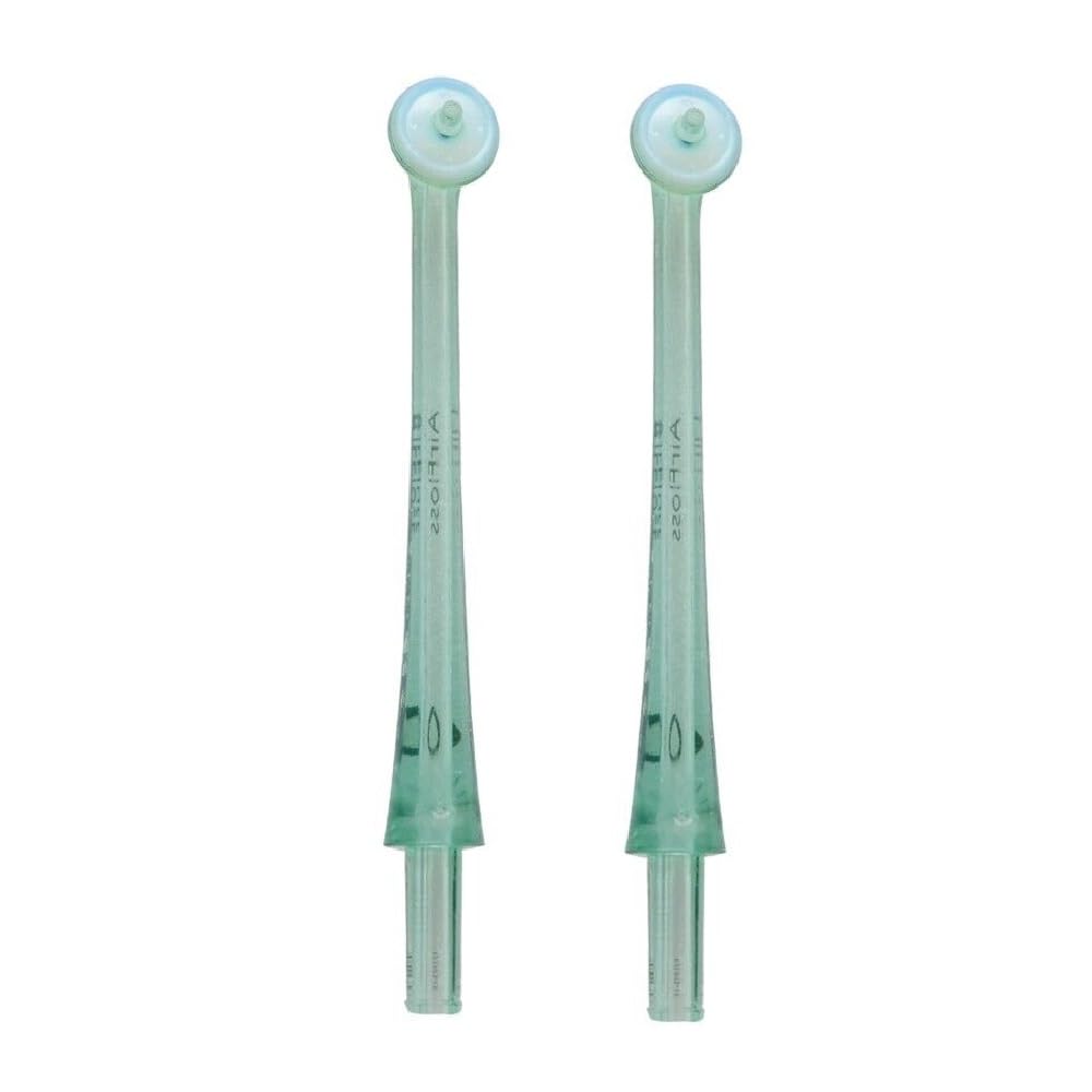 2PCS Flosser Replacement Tip for Airfloss HX8111 HX8140 HX8142 HX8181 HX8154 HX8240 Flosser Nozzles Replacement Head Compatible with Oral Irrigator