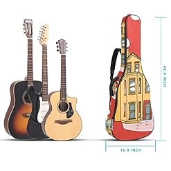 Cute House Étui de protection rembourré pour guitare acoustique classique, Multicolore 07, 42.9×16.9×4.7 in, Organiseur… - Les Beatles, Paul McCartney, John Lennon, RIngo Starr, George Harrison Cute House Étui de protection rembourré pour guitare acoustique classique, Multicolore 07, 42.9x16.9x4.7 in, Organiseur… – Image 5