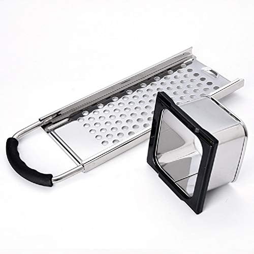 Premium Grade Stainless Steel Spaetzle Maker with Comfort Grip Handle