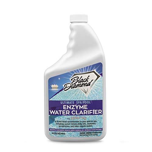 Ultimate Spa And Pool Natural Enzyme Water Clarifier Treatment For Hot Tub. Reduces Chemical Use. Prolongs Filter Life.1-Quart #TOP15
