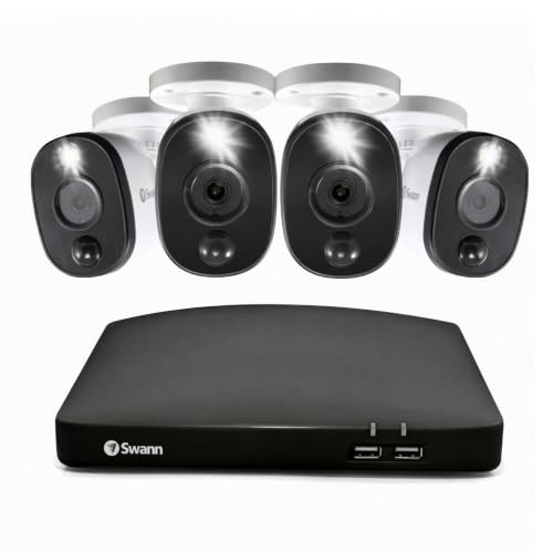 Swann 1080p Wired 4-Camera DVR System