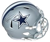 Demarvion Overshown Signed Dallas Cowboys Full Size Speed Helmet Beckett - Autographed NFL Helmets
