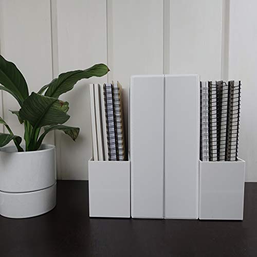 Bantex Arco de alavanca de inserção A4 de 70 mm com puxador de dedo branco