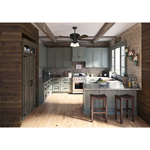 Hunter Fan Company, 59546, 54 Inch Promenade Brittany Bronze Ceiling Fan With Led Light Kit And Handheld Remote #TOP5