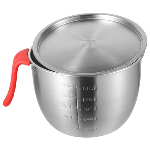 Set tazón mezcla acero inoxidable 19 cm con tapa