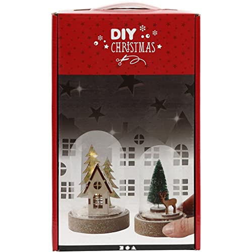 Kit cloches avec décoration intérieure miniature objet DIY salon maison - 4