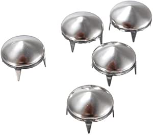 10 Jeux De Pointes Cône Balle 10 Mm | Rivets Clous Punk Cuir | DIY