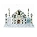 QiKun-Home Puzzle 3D stéréo Mini-Monde modèle Architectural Puzzle Papier Puzzle pour Enfants Notre Dame à Paris Multicolore Indien Taj Mahal