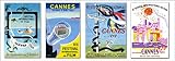  Générique affiche festival de cannes format 33x95 cm sur papier luxe mat 250 gr