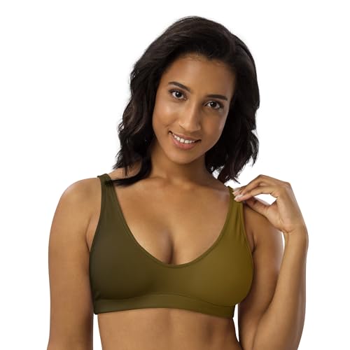 Ensembles de bikini taille haute gainant et extensible tissu anti-UV