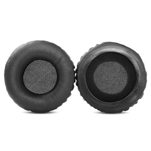 HTINDUSTRY Premium Replacement Earpads Cushions Compatible with Pioneer HDJ500 HDJ 500 HDJ-500 Headphones Ear Pads with Softer Protein Leather/Memory Foam