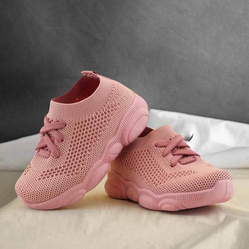 Girls Sneakers Spring Children's Breathable Mesh Casual Shoes for Kids Boys and Girls Soft Soled Footwear for3