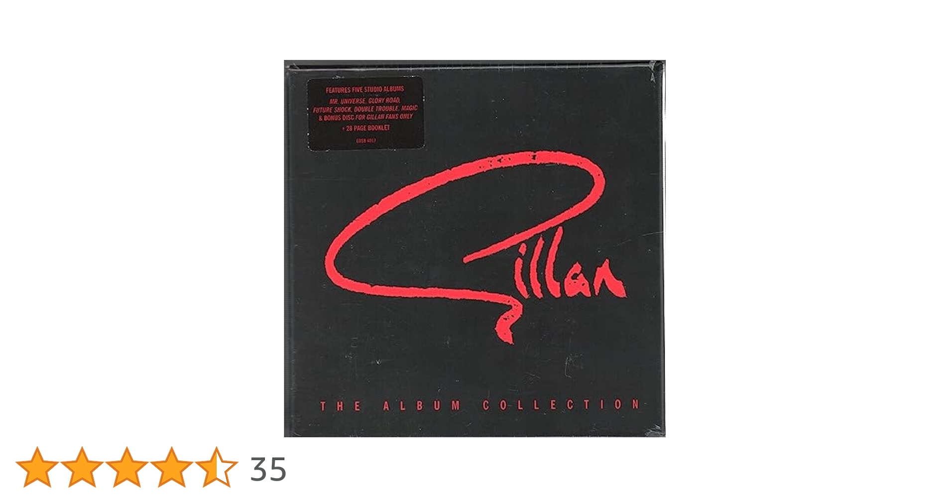Amazon.co.jp: Gillan: The Album Collection: ミュージック