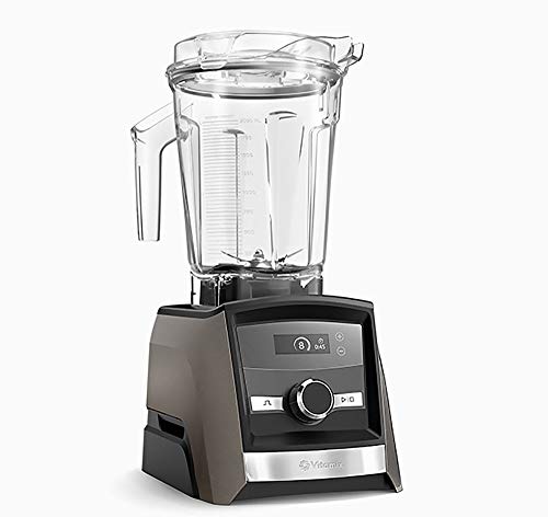 Vitamix Con A3300 Ascent Series Smart Blender, Professional-Grade, 64 oz. Low-Profile Container, Pearl Gray