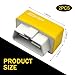 Qurbuns 2 PCS Power Upgrade Pro for Car, Torque Boost with Play and Plug, 25% More Torque and 35% More Power, Universal for Gas-oline Vehicles (Yellow)