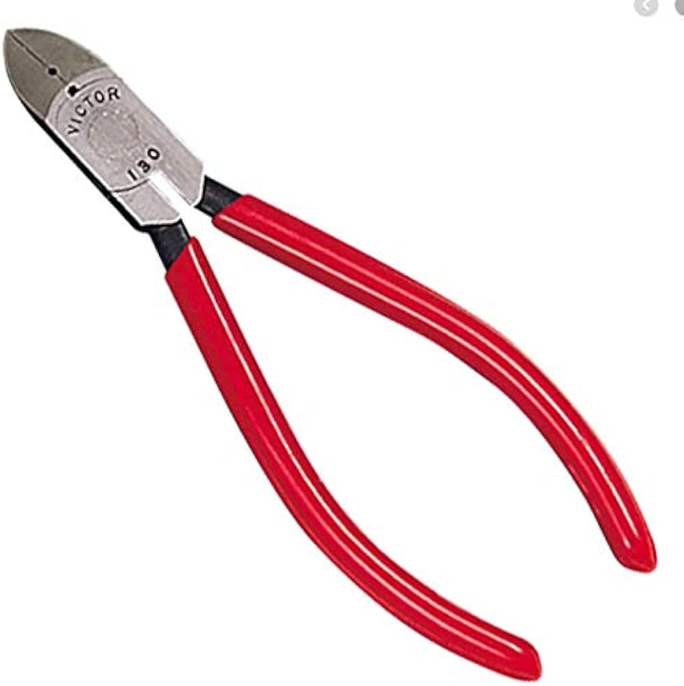 Amazon | ビクター スタンダードニッパ 穴付 (樹脂カバー付) 150mm Amazon | ビクター スタンダードニッパ 穴付 (樹脂カバー付) 150mm