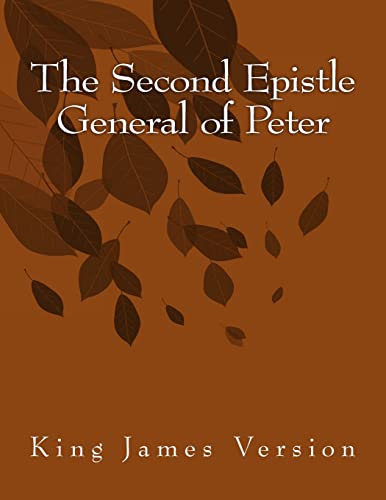 The Second Epistle General of Peter: King James... [Large Print] 1515280977 Book Cover