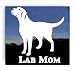 Lab Mom ~ Labrador Retriever Vinyl Window Auto Decal Sticker