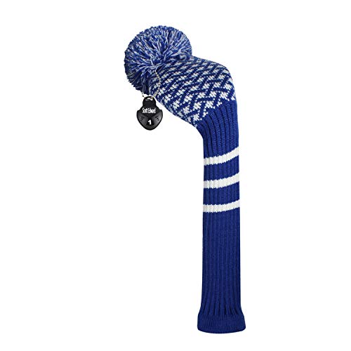 Scott Edward 1PCS Knit Pom Pom Driver(460cc) Club Protector Golf