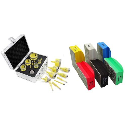 Juego de Brocas de Núcleo Diamante 10 piezas miniatura 1