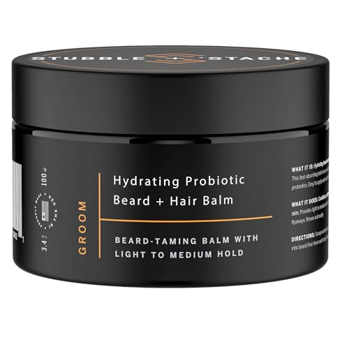 stubble & stache Groom – Beard Balm for Men |