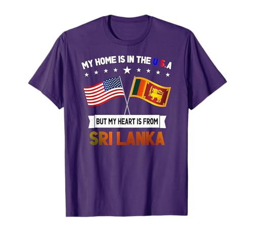 Sri Lanka & USA T-Shirt