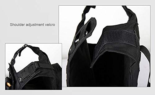 Atairsoft Tactical Hunting Molle Vest With 7 Customizable Modular Pouches De #TOP6