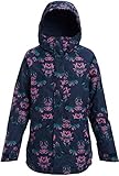 Burton Kaylo Shell Gore-Tex Snowboard Jacket Womens Sz L Dress Blue Stylus