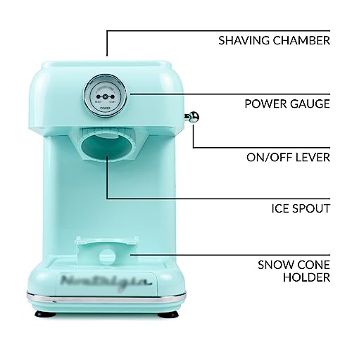 Machine à glace rétro et machine à cône à neige avec gobelet - 6