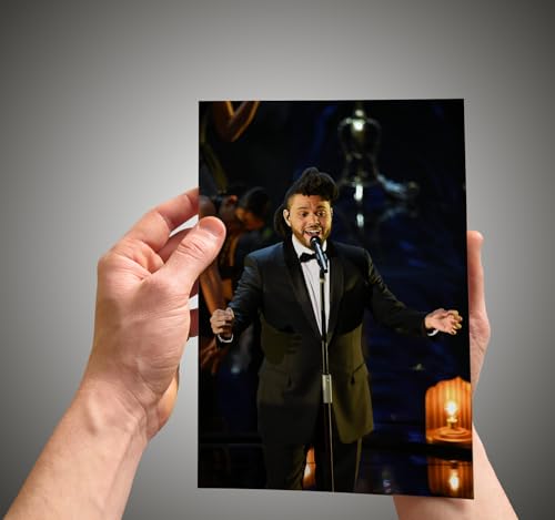 Image of Paper The Weeknd Poster Set Of 8 A4 12X8 Inch - Music Posters For Wall - Music Album Posters - Music Wall Sticker - Music Related Gifts - Wall Collage Kit Pinterest Aesthetics - Music Wall Decor