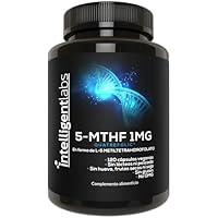 5-MTHF Metilfolato de 1mg de Intelligent Labs - 120 Cápsulas -