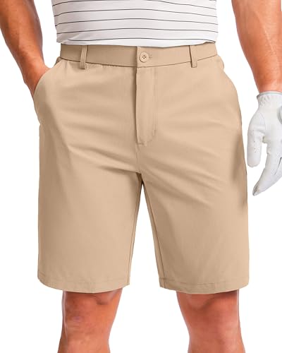 G Gradual - Mens Golf Shorts - Lightweight Water Resistant Hybrid Shorts with 9" Inseam and 5 Pockets (18% Off Amazon Deal)
