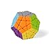 CuberSpeed Speedcubing Bundle MoFang JiaoShi Meilong Megaminx & Skewb 3X3 & Square-1 & Pyramid Stickerless Bright Magic Cube Cubing Classroom Stickerless Speed Cube Set with Gift Packing