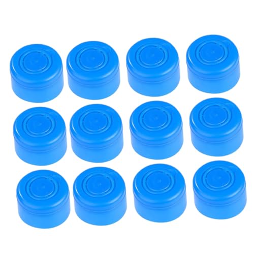 IWOWHERO 35 piezas Tapas Antisalpicaduras para Botellas de Agua Azul Tapas Selladas Reemplazo para Garrafas Tapones Duraderos para Hogar Oficina y Gimnasio