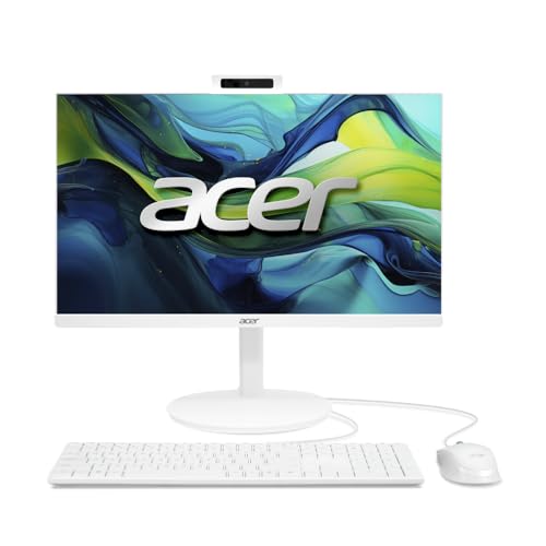 Consigue todo en uno con el monitor Acer Aspire C27. Disfruta de una pantalla Full HD de 27 pulgadas y un diseño ZeroFrame moderno. Potencia Core i7 y 32GB de RAM para trabajar sin límites. Todo lo que necesitas, listo para tu día a día.