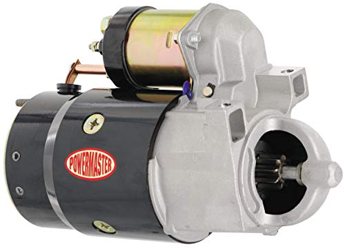 Powermaster Starter, Original Look Hi-Torque Retro, Direct Drive, Natural, 153 Tooth Flywheel, Straight Bolt, GM V8, Each by Power Master - Used condition - US$94.07