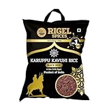 Rigel Spices | Karuppu Kavuni Black Rice (4 Pounds) | KINGS RICE | GLUTEN FREE | Ancient black rice