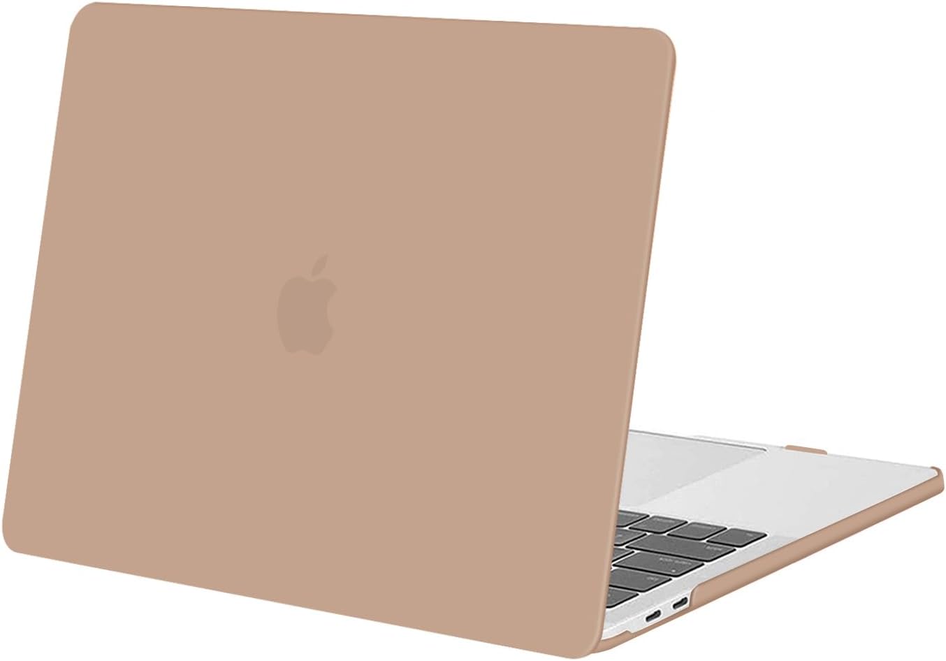 MOSISO Compatible with MacBook Pro 13 inch Case M2 2025, 2024, 2023, 2022-2016 A2338 M1 A2251 A2289 A2159 A1989 A1708 A1706 with/Without Touch Bar, Plastic Hard Shell Case Cover, Bronze Brown