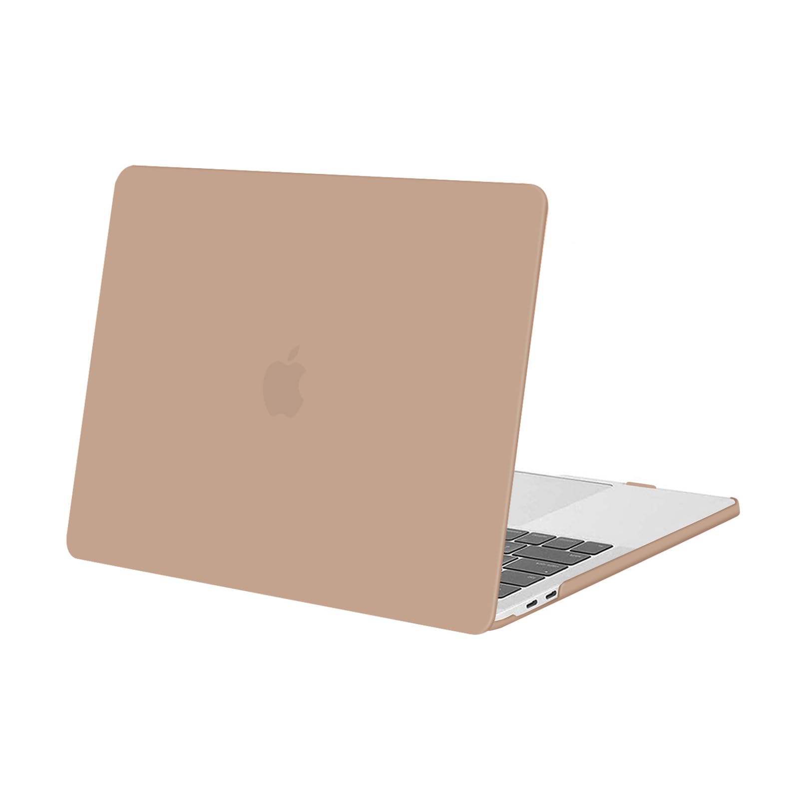 MOSISO Compatible with MacBook Pro 13 inch Case M2 2025, 2024, 2023, 2022-2016 A2338 M1 A2251 A2289 A2159 A1989 A1708 A1706 with/Without Touch Bar, Plastic Hard Shell Case Cover, Bronze Brown