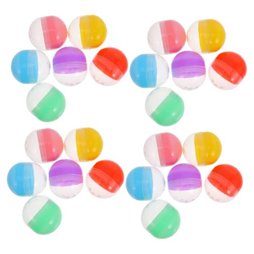 Zerodeko Fillable Toy Capsules 47x55mm Plastic Balls Gumball Vending Machine Toys DIY Craft Home Decor Party Supplies