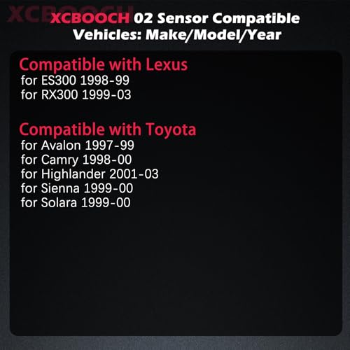 Sensor de Oxígeno Compatible con Toyota y Lexus miniatura 3