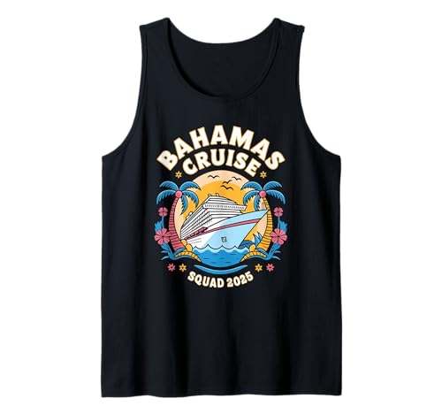 Happy Family Cruise The Bahamas 2025 Summer Matching Camiseta sin Mangas