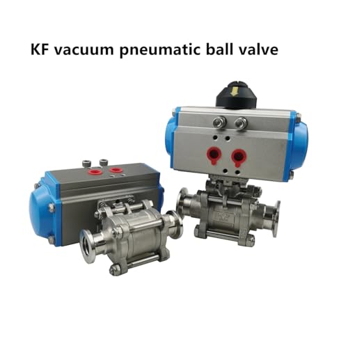 Vanne à boisseau sphérique pneumatique en acier inoxydable KF50