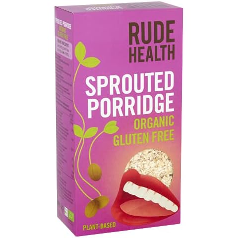 Rude Health Sprouted Porridge Oats, Pack of 6 Cover