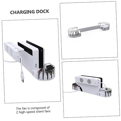 Station de charge Switch OLED avec ventilateur et support de cartes
