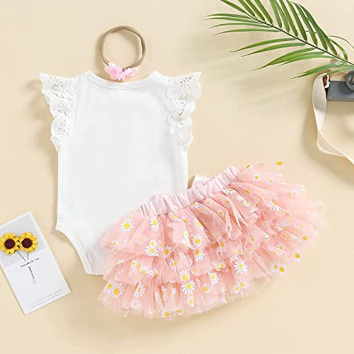 Baby Girl Unicorn Outfit Infant Sparkle 1st Birthday Romper+Tutu Princess Skirt Dress Bow Headband Skirt Sets3