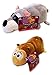 Flipazoo Flipzees 5" Ollie Owl Flips to Roscoe Raccoon