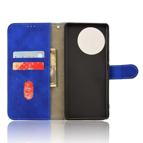 Etui z klapką na smartfona Etui portfelowe kompatybilne z etui Vivo V30E 5G z uchwytem na karty, etui z klapką, etui portfelowe ze skóry PU z paskiem na nadgarstek, odporna na wstrząsy osłona ochronna