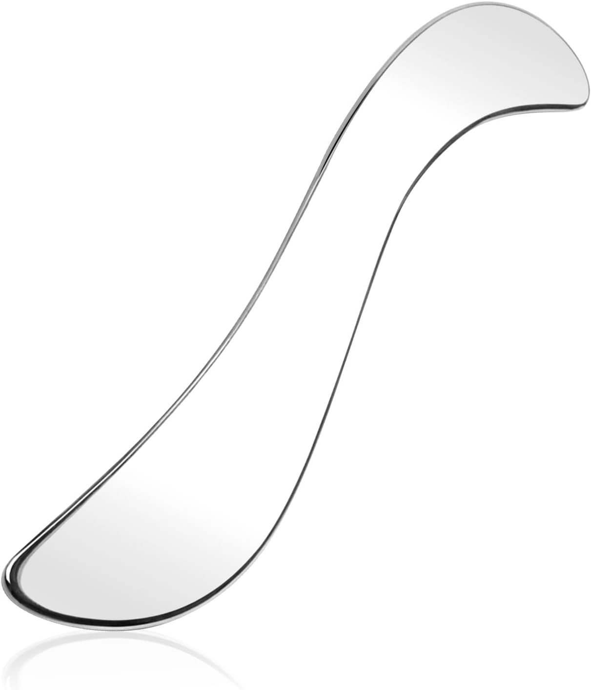 S字Gua Sha マッスルスクレーパー、首、背中、脚、腕、肩用のプレミアムステンレススチール全身マッサージツール